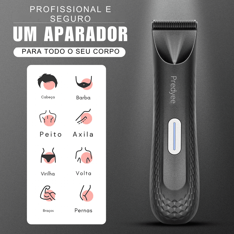 Aparador e Barbeador Elétrico Impermeável - Store Now