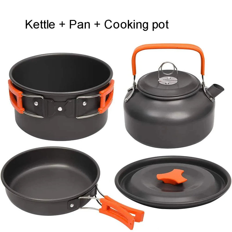 Kit Conjunto de Cozinha para Acampamento