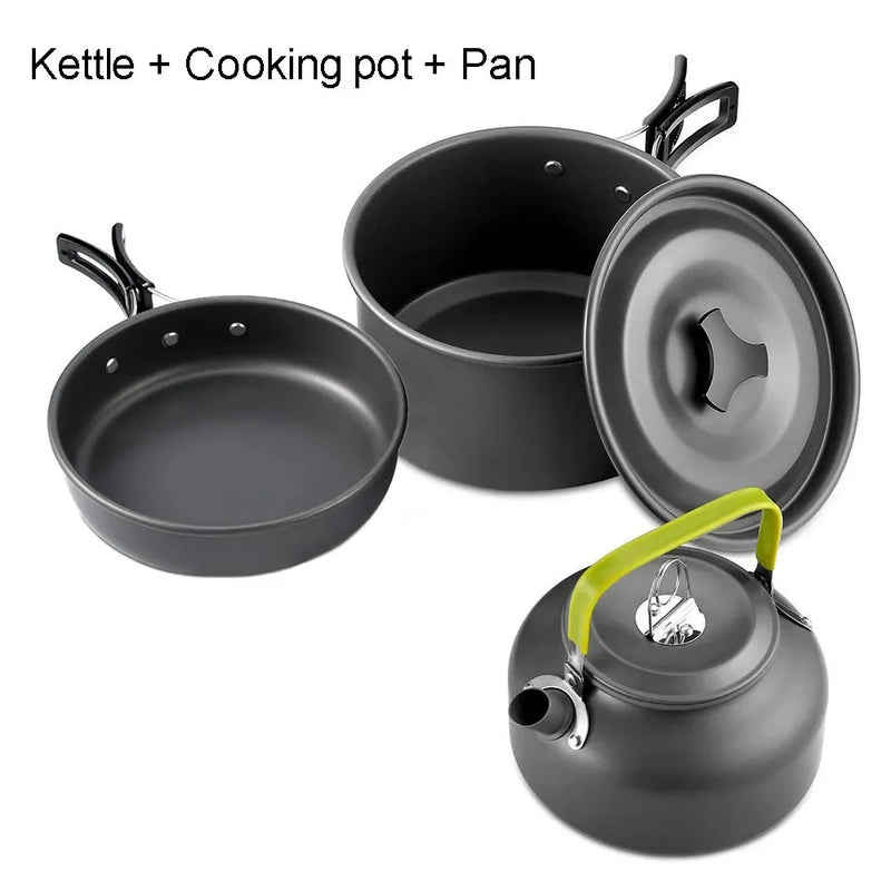 Kit Conjunto de Cozinha para Acampamento