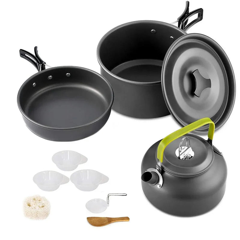 Kit Conjunto de Cozinha para Acampamento